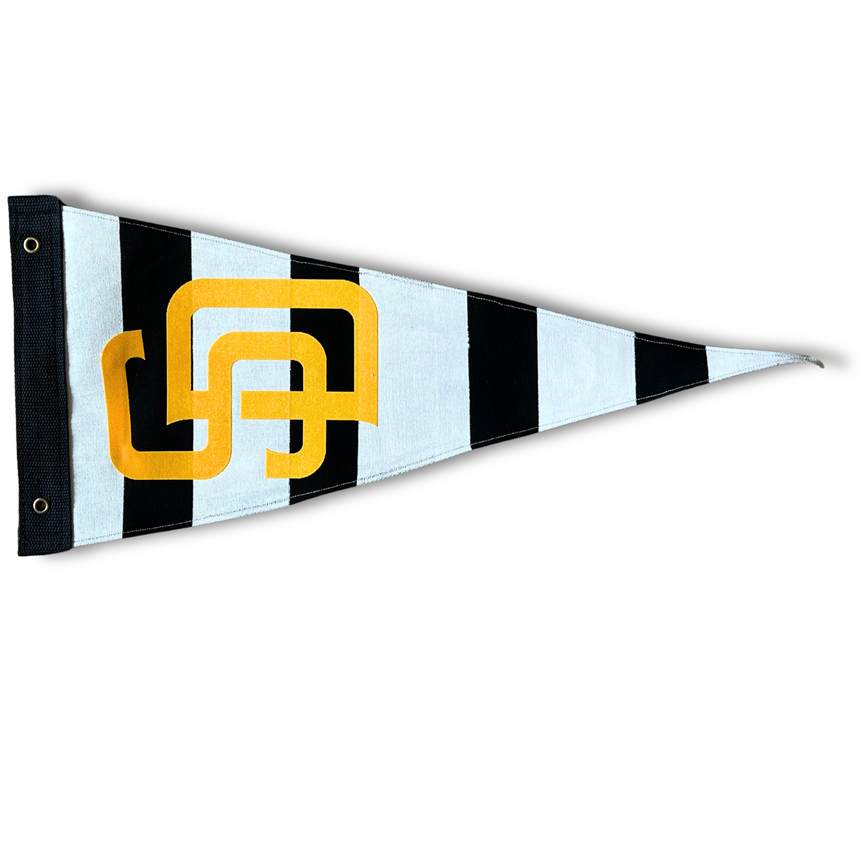 Vintage Style San Diego Padres Flag with classic team colors and logo on durable cotton canvas, perfect for sports-themed decor and Padres fans.